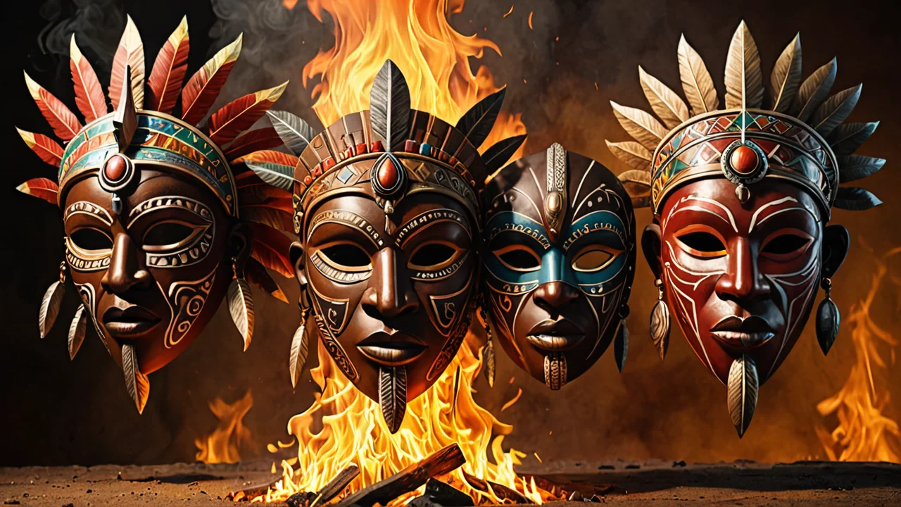 9 Masks of Fire Pokie Review